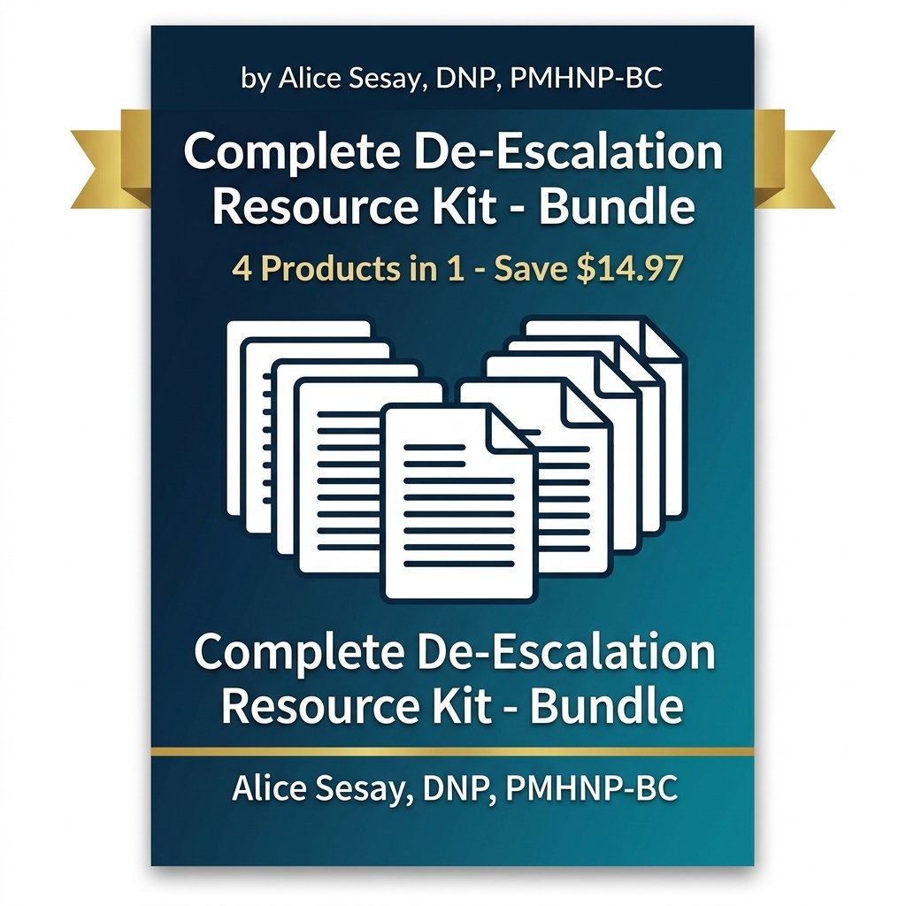 Complete De-Escalation Resource Kit Bundle